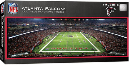 Atlanta Falcons Stadium NFL 1000 Piece Panoramic Jigsaw Puzzle