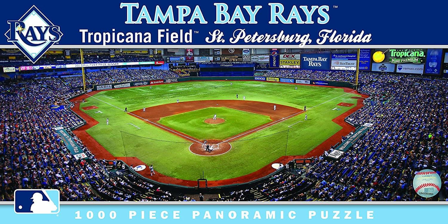 Tampa Bay Rays Stadium MLB 1000 Piece Panoramic Jigsaw Puzzle