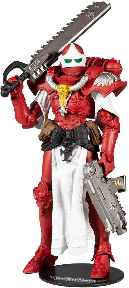 Warhammer 40K 7 Inch Action Figure § Battle Sister (Order Of The Bloody Rose)