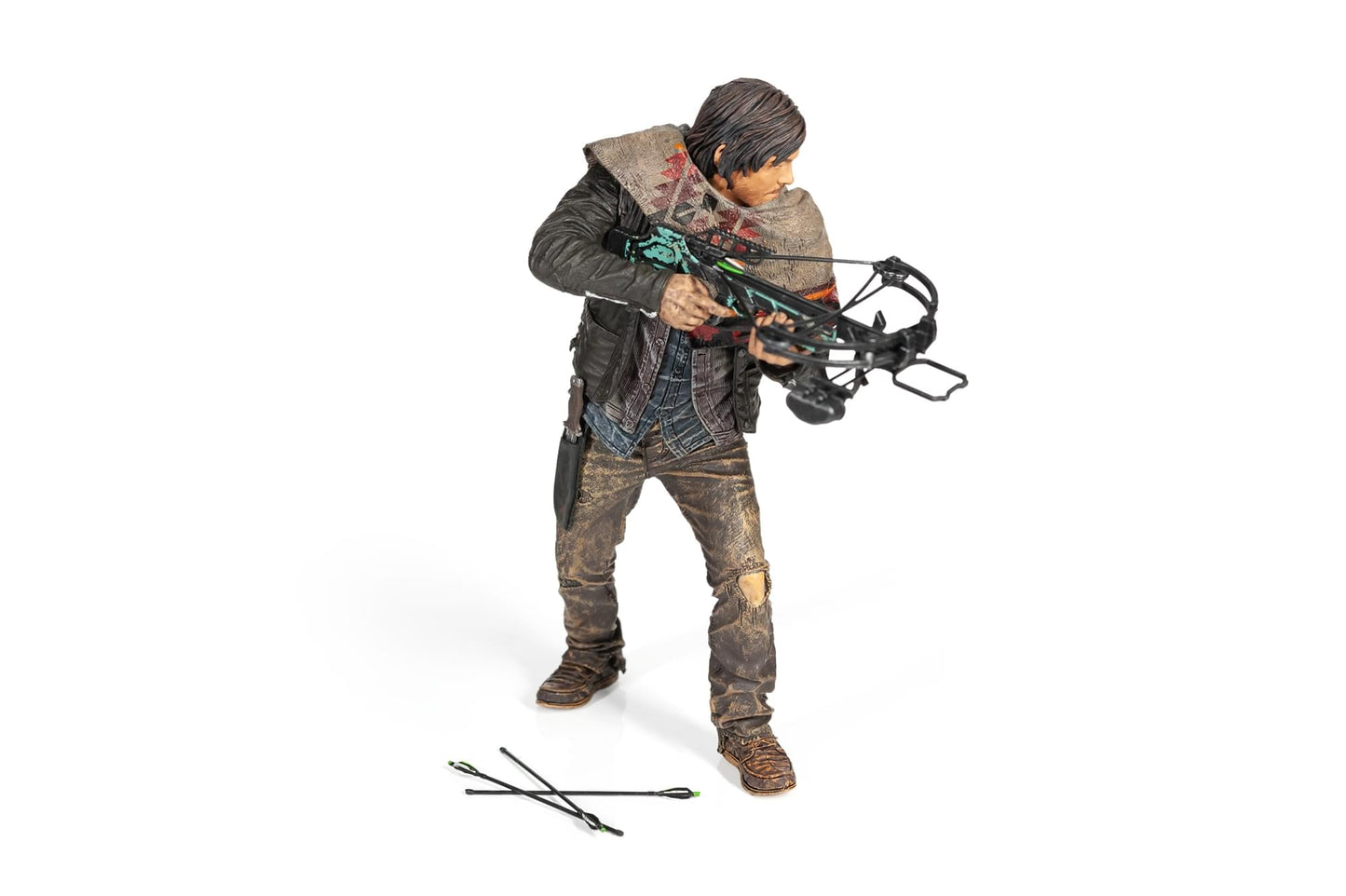 The Walking Dead Daryl Dixon Deluxe Poseable Figure § Measures 10 Inches Tall