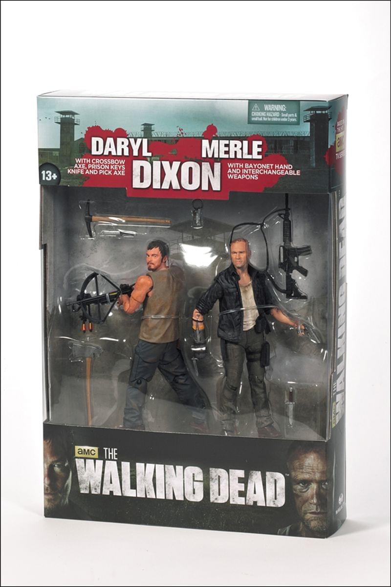 The Walking Dead TV Series 4 5" Action Figure 2-Pack: Merle and Daryl Dixon