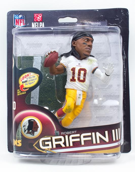 Washington Redskins NFL S32 Figure: Robert Griffin III (Game Face Variant)