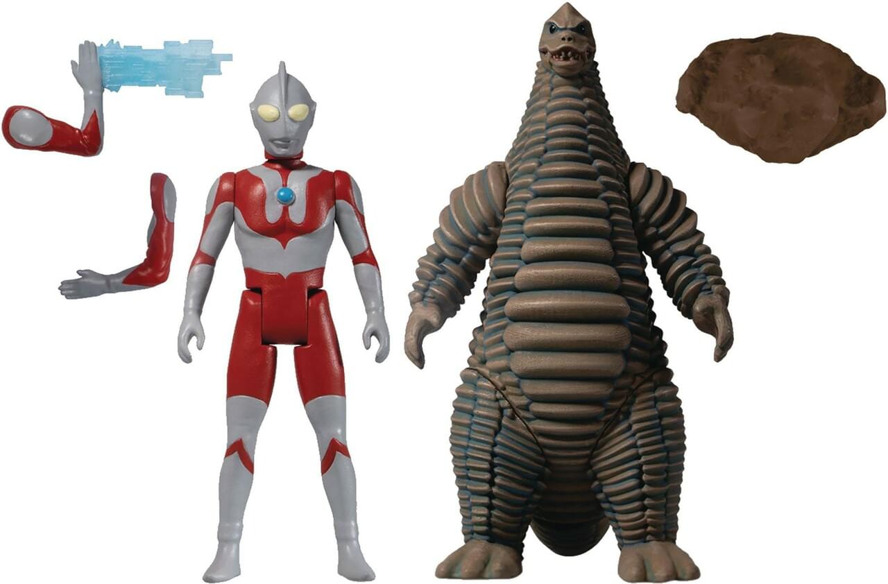 Ultraman and Red King 5 Points Action Figure Boxed Set