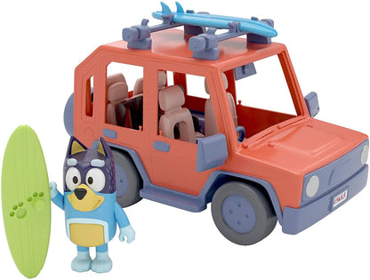 Bluey Family Cruiser Action Figure Playset § Includes Bandit