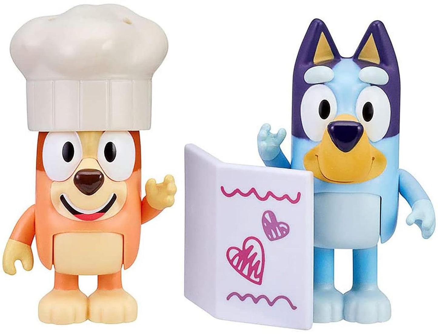 Bluey Fancy Restaurant Action Figure 2 Pack § Bluey & Bingo