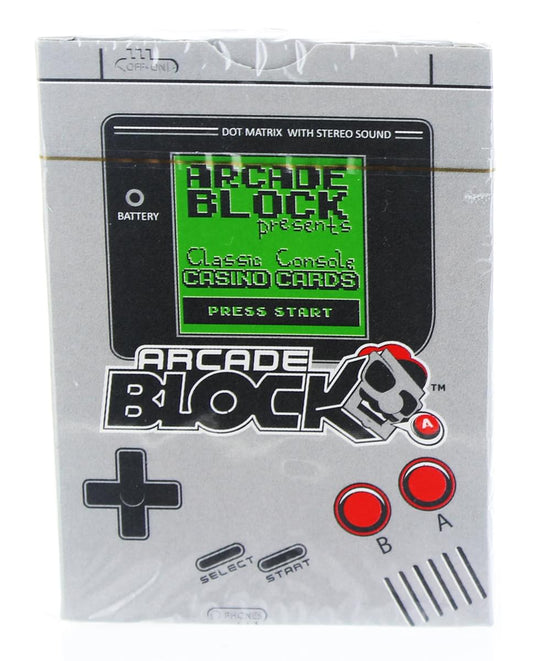 Arcade Block Classic Console Casino Cards