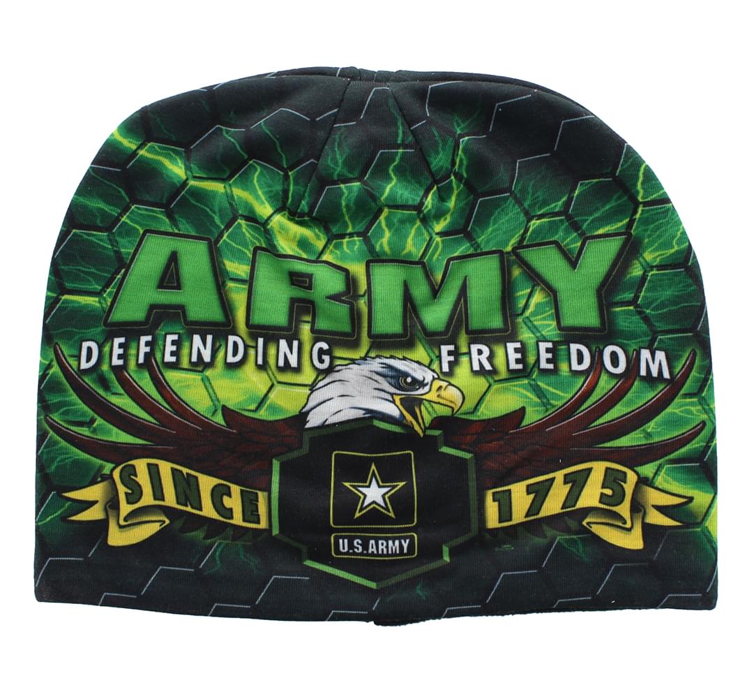 U.S. Army Sublimination Freedom Beanie