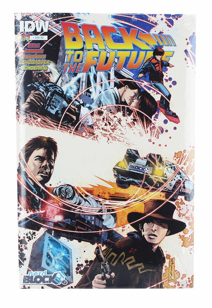 Back To The Future Issue #1 Comic Book (1:10 Variant Cover)