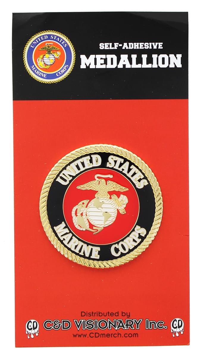 U.S. Marine Corps Self-Adhesive Medallion