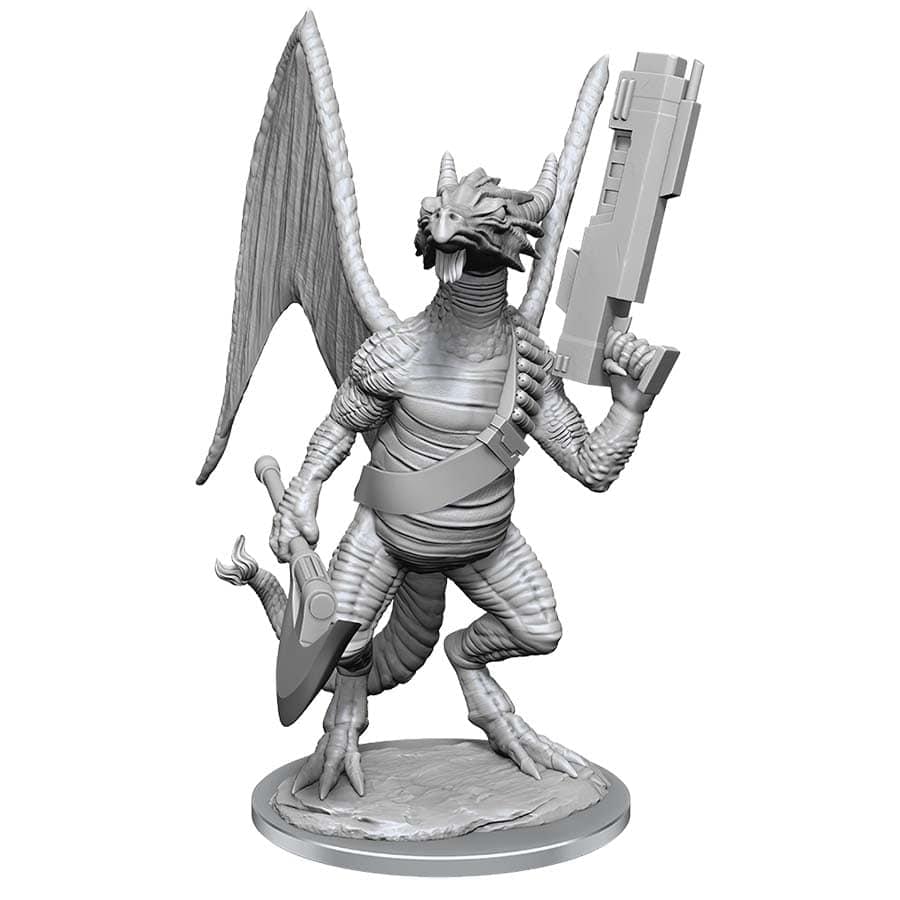 Starfinder Deep Cuts Unpainted Miniatures § Dragonkin