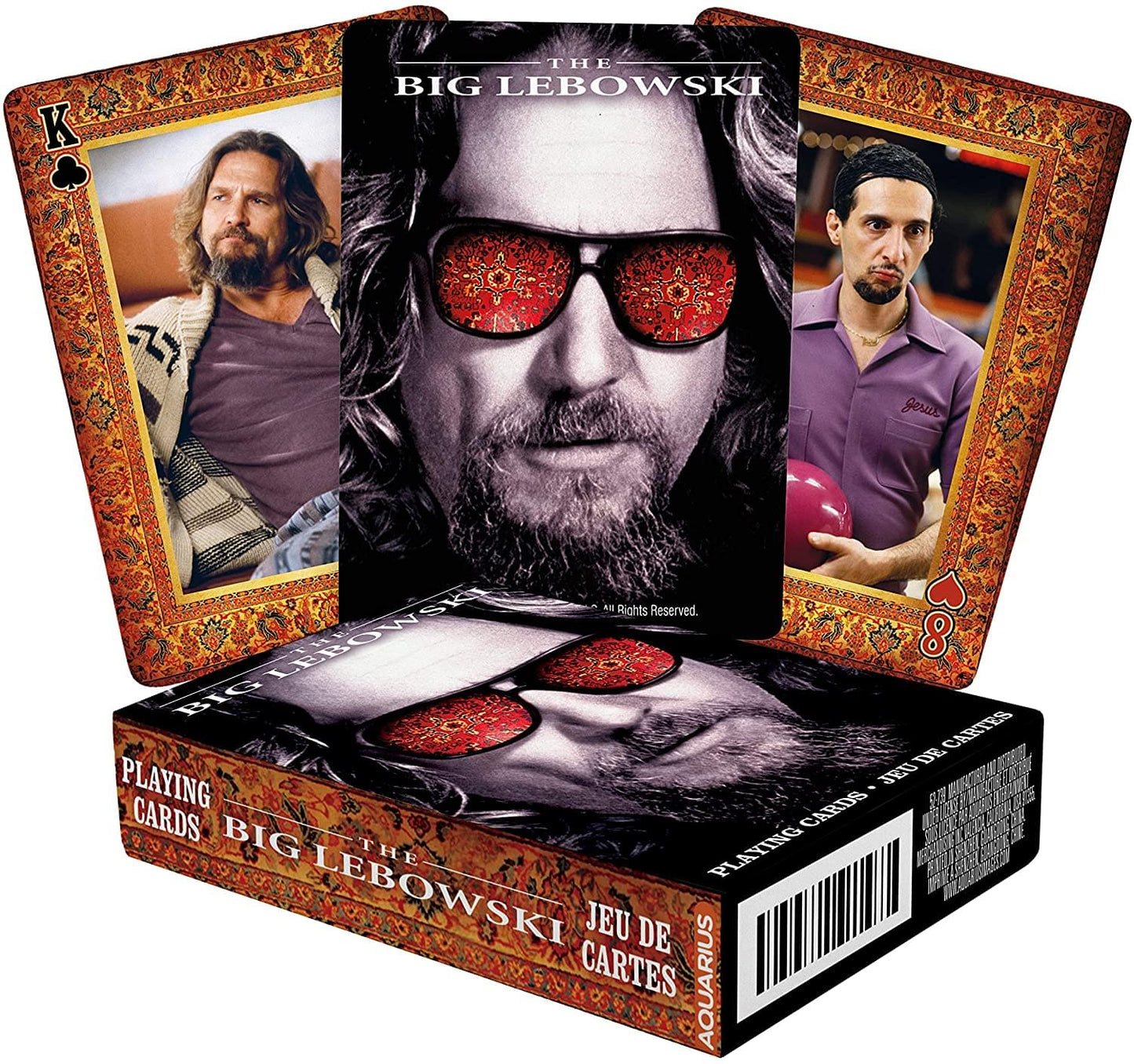 The Big Lebowski Playing Cards § 52 Card Deck + 2 Jokers