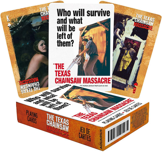 Texas Chainsaw Massacre Playing Cards