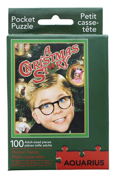 A Christmas Story 100 Piece Pocket Jigsaw Puzzle