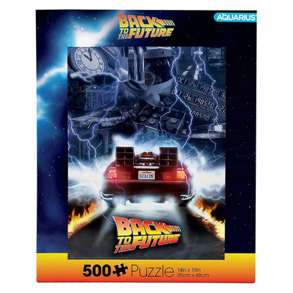 Back To The Future Out A Time 500 Piece Jigsaw Puzzle