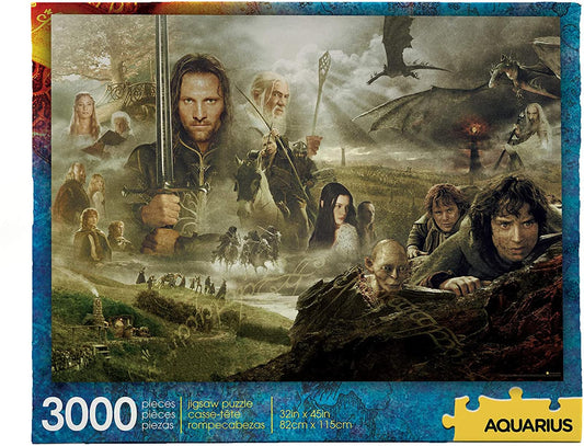 The Lord of the Rings Saga 3000 Piece Jigsaw Puzzle