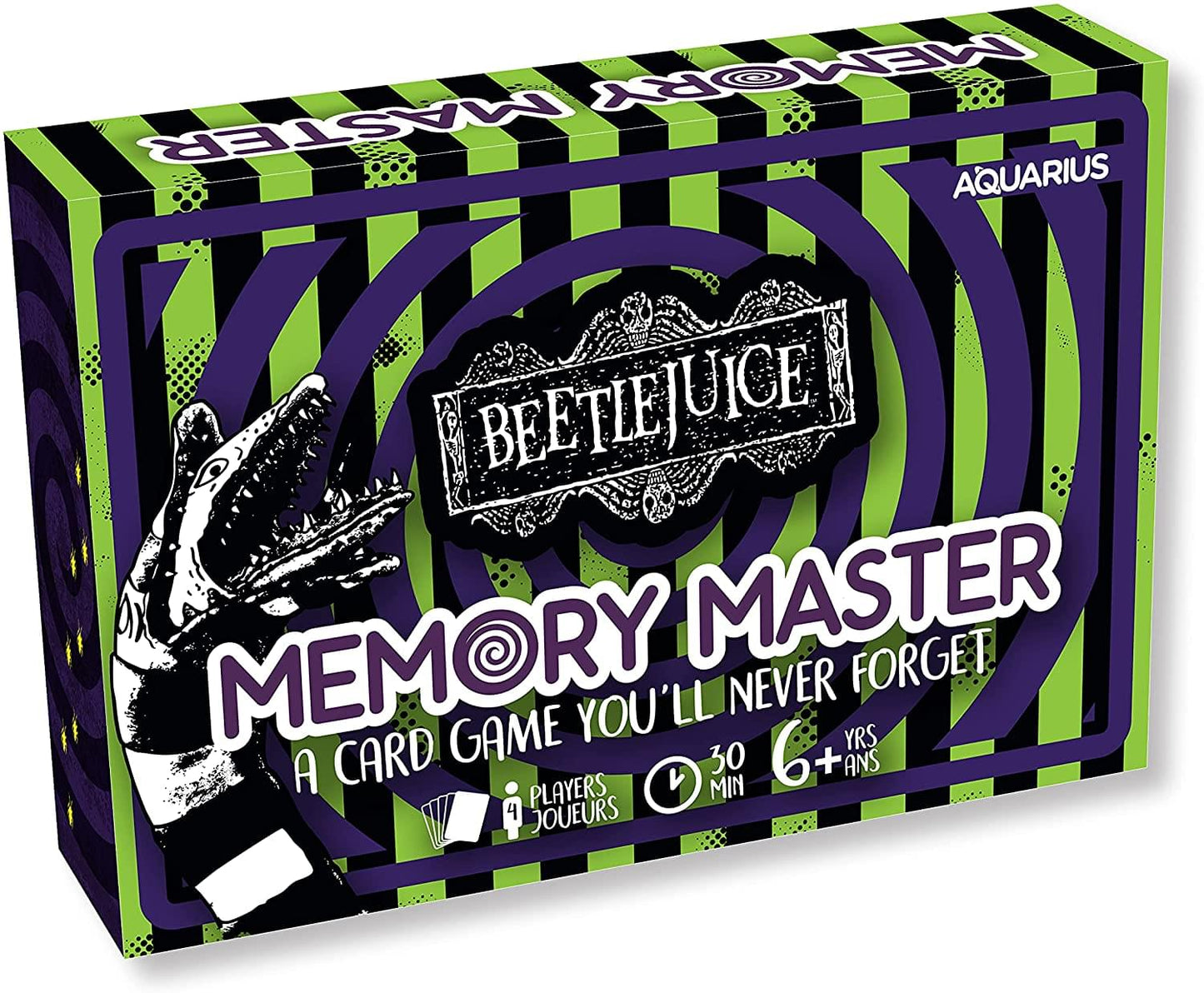 Beetlejuice Memory Master Game § 4 Players