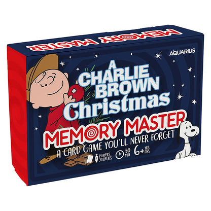 Peanuts Charlie Brown Christmas Memory Master Card Game