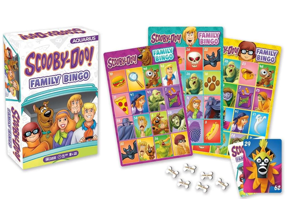 Scooby-Doo Family Bingo Game § For 2+ Players