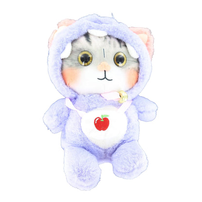 3D Lovely Cat 10 Inch Plush Collectible § Purple