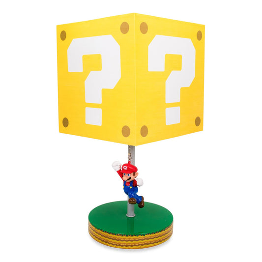 Super Mario Bros. Question Block with Mario Lamp