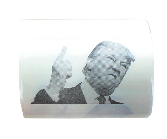 Tissue Time Donald Trump Novelty Toilet Paper § One Roll