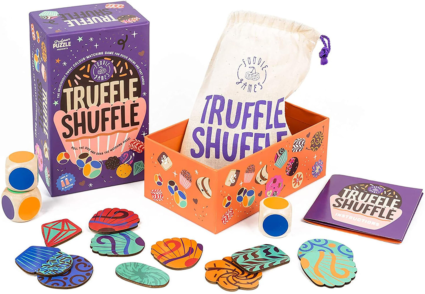 Truffle Shuffle Fast-Thinking & Fast-Moving Party Game