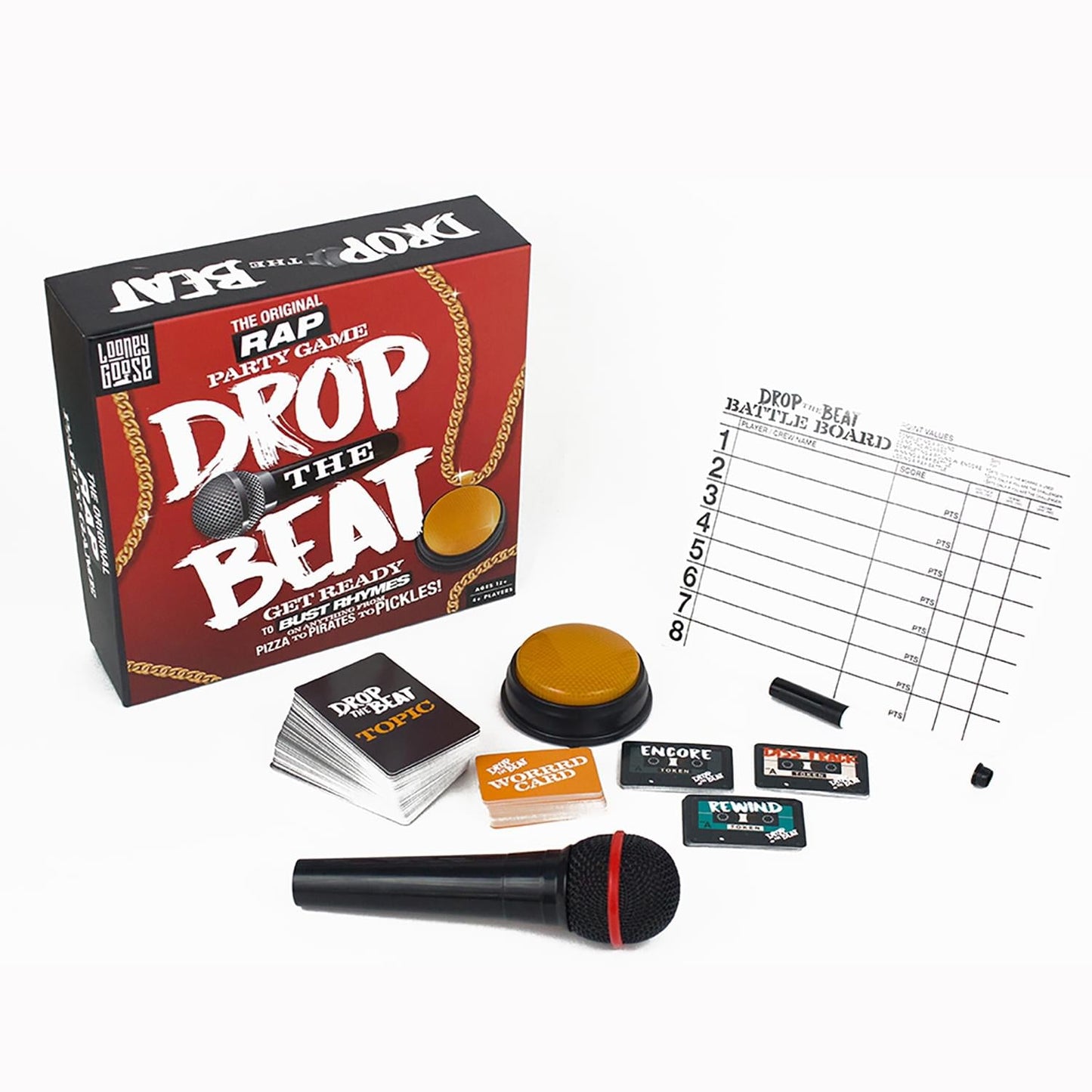 Drop the Beat The Original Rap Party Game § 4+ Players