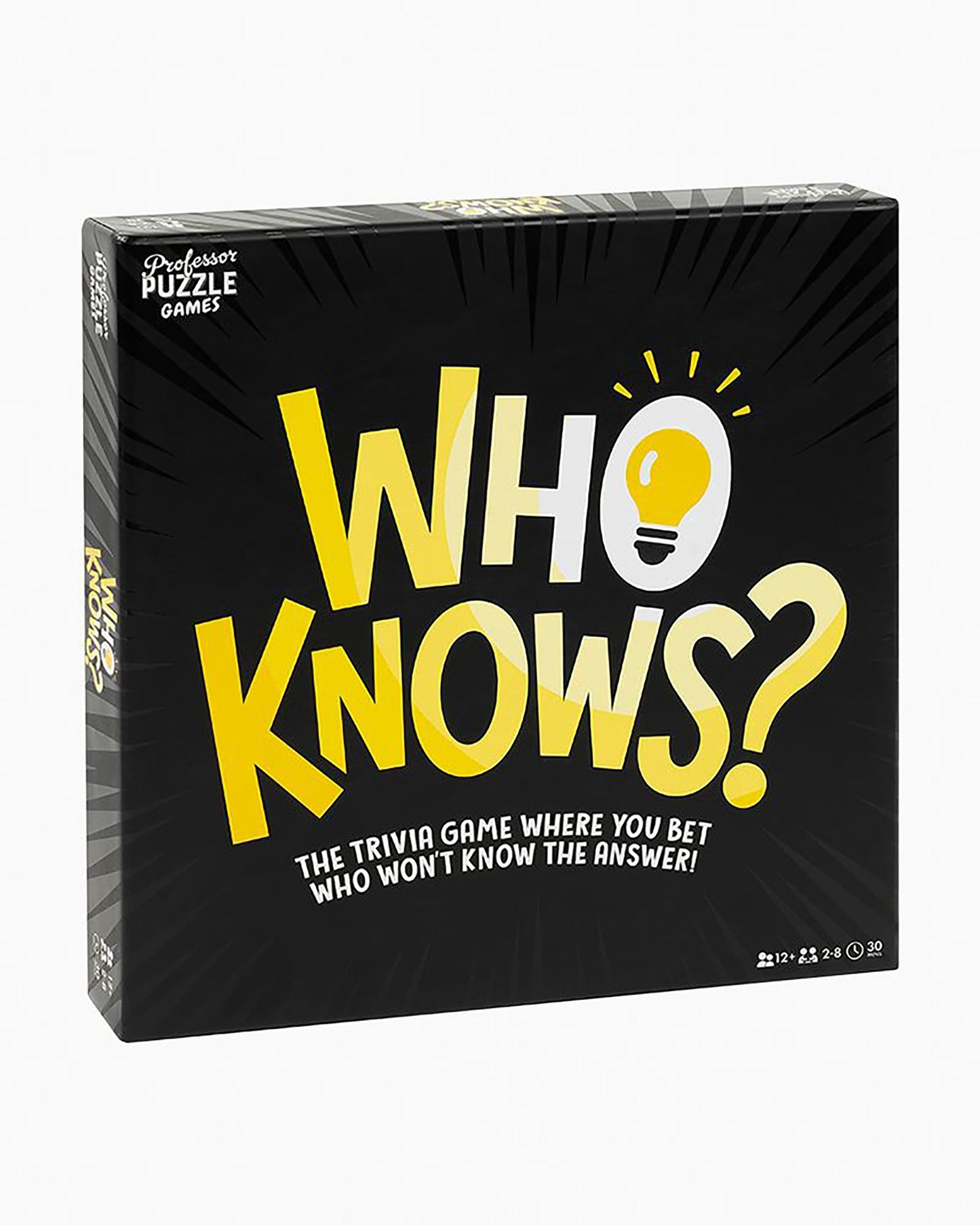 Who Knows? Trivia Game § 2-8 Players