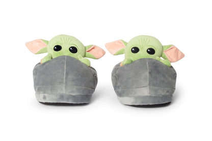 Star Wars: The Mandalorian The Child Grogu 3D Slippers § Women 4-6, Kids 2-4