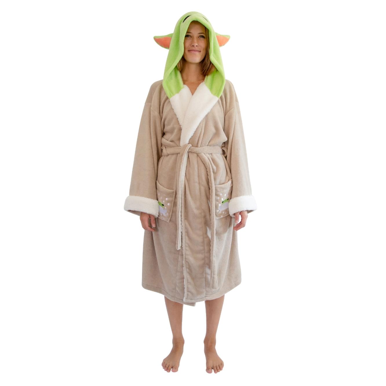 Star Wars: The Mandalorian The Child Bathrobe for Women § One Size Fits Most