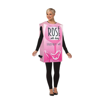 Wine Box Rose Adult Costume § One Size Fits Most