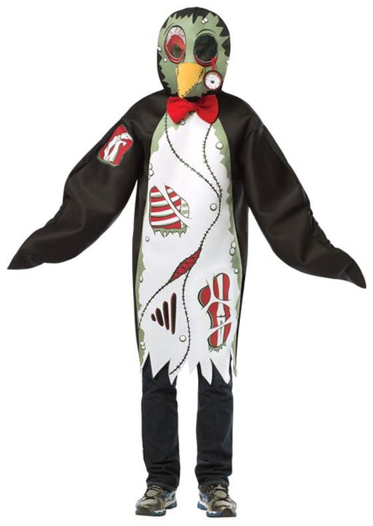 Zombie Penguin Costume Tunic Adult One Size Fits Most