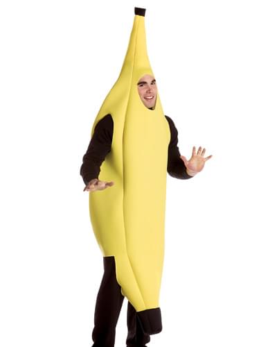 Banana Deluxe Adult Costume Standard