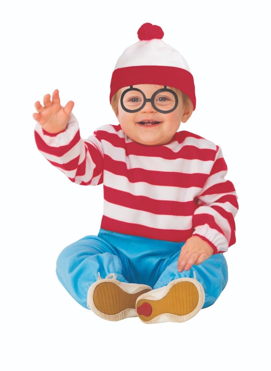 Where's Waldo Toddler Onesie Costume