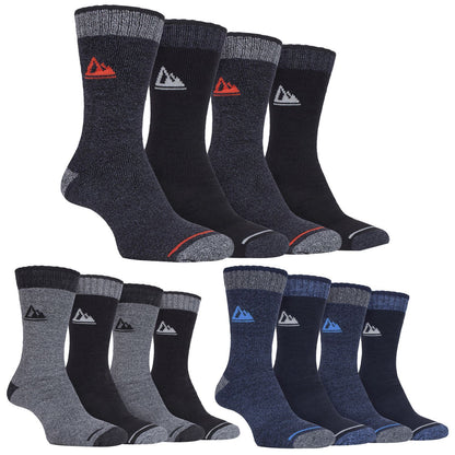 Storm Bloc - 4 Pairs Mens Performance Boot Socks