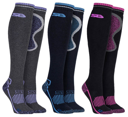 Storm Bloc - 1 PAIR Ladies BG Knee High Wool Socks