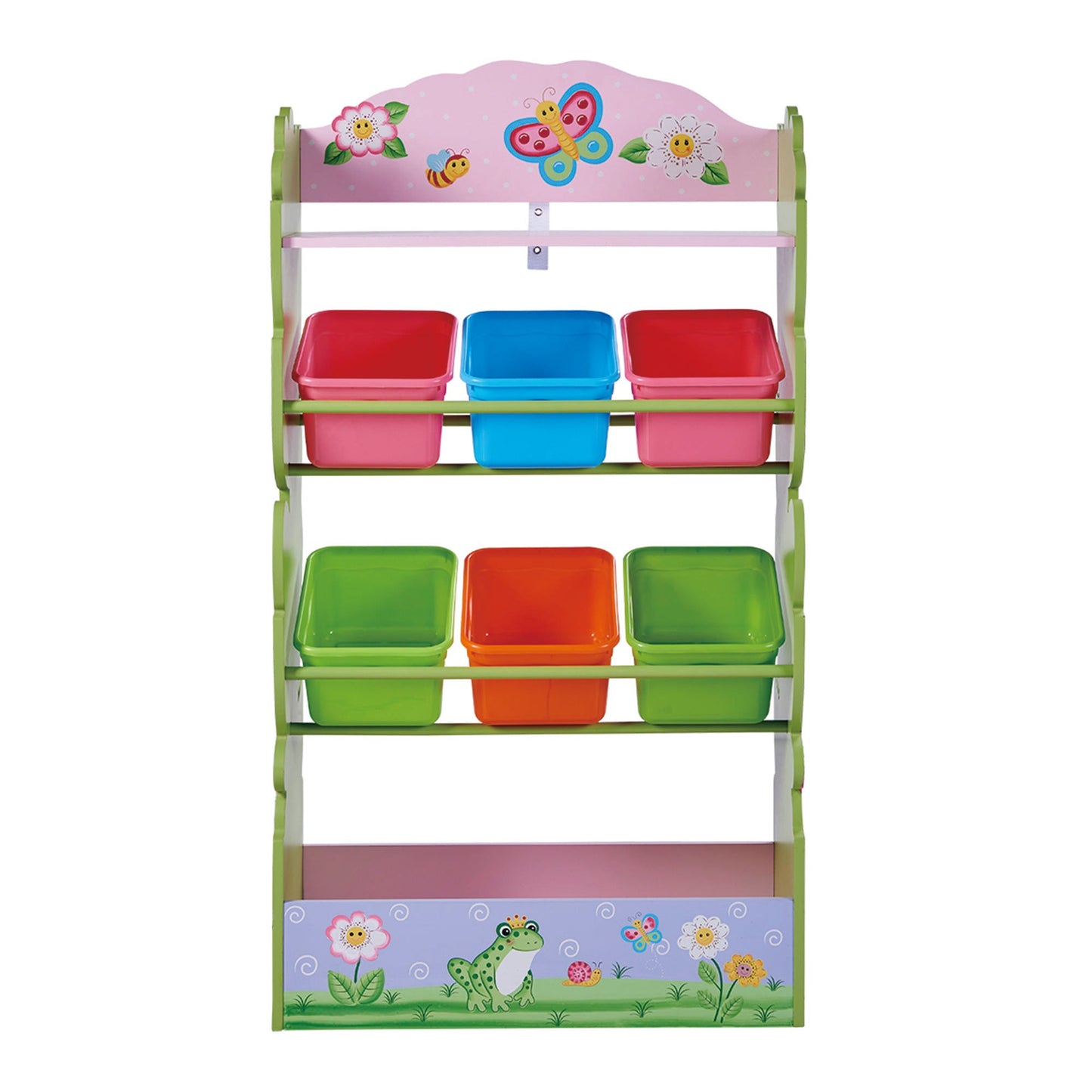 Fantasy Fields Children Magic Garden Wooden Toy Storage Tidy Organiser TD-12710A