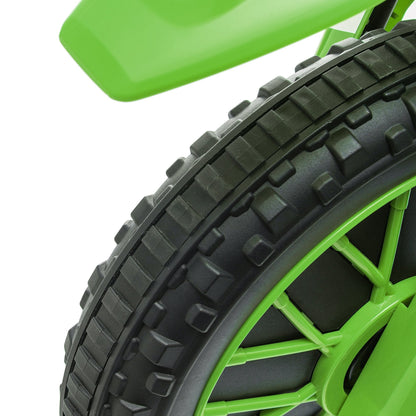 12V Kids Electric Motorbike Ride-On Motorcycle Training Wheels - Green