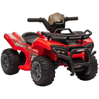 6V Kids Electric Ride on Car Toddler Quad Bike ATV for 18-36 month Red