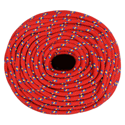 Boat Rope Red 8 mm 250 m Polypropylene