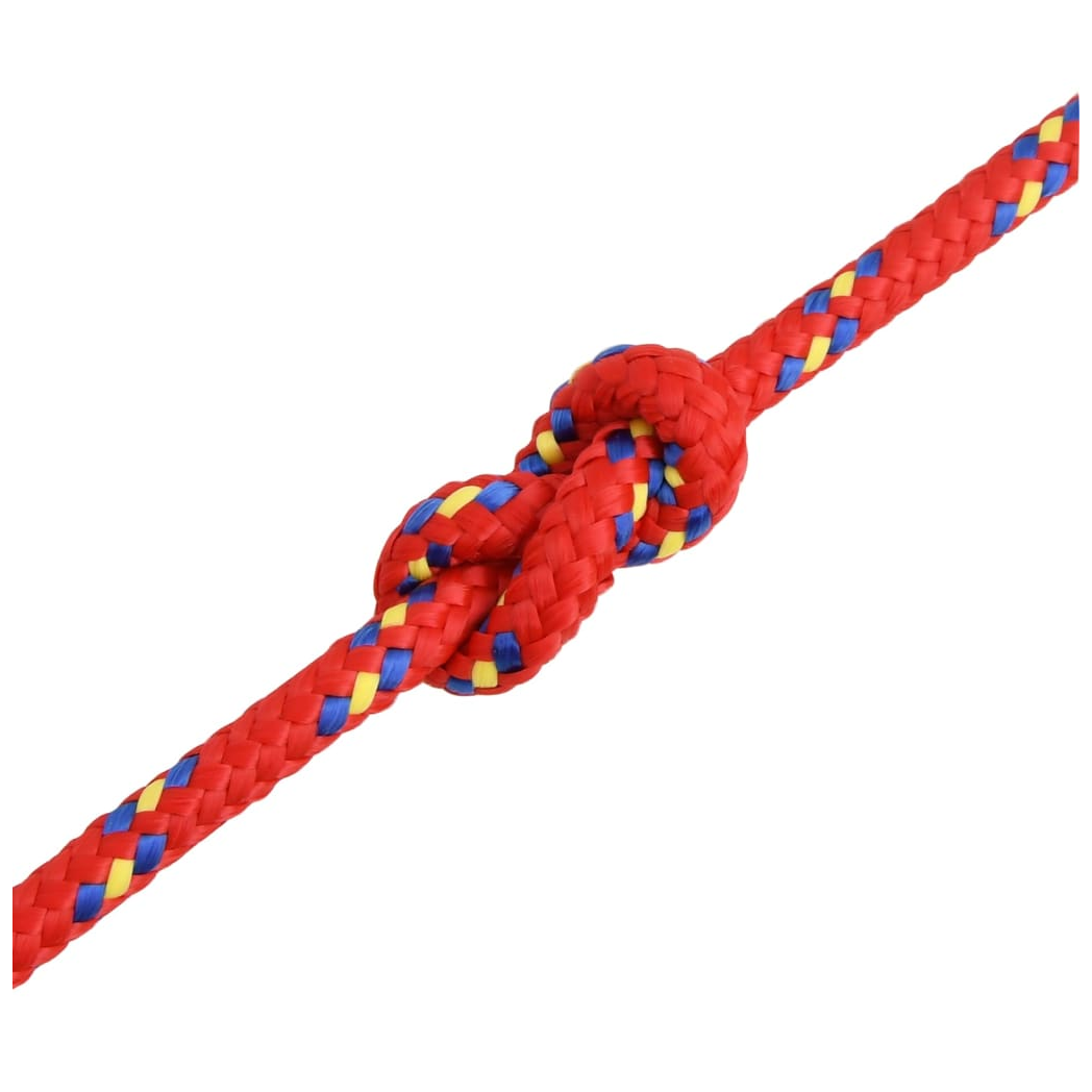 Boat Rope Red 8 mm 250 m Polypropylene