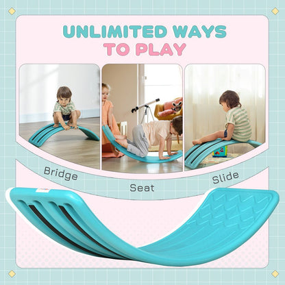 ZONEKIZ Balance Board, Kids Wobble board, Montessori Nursery Toy for 3-6 Years