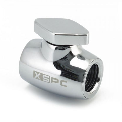 XSPC G1/4 Ball Valve - Chrome