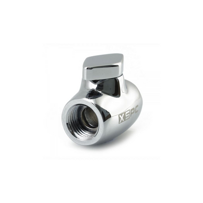 XSPC G1/4 Ball Valve - Chrome