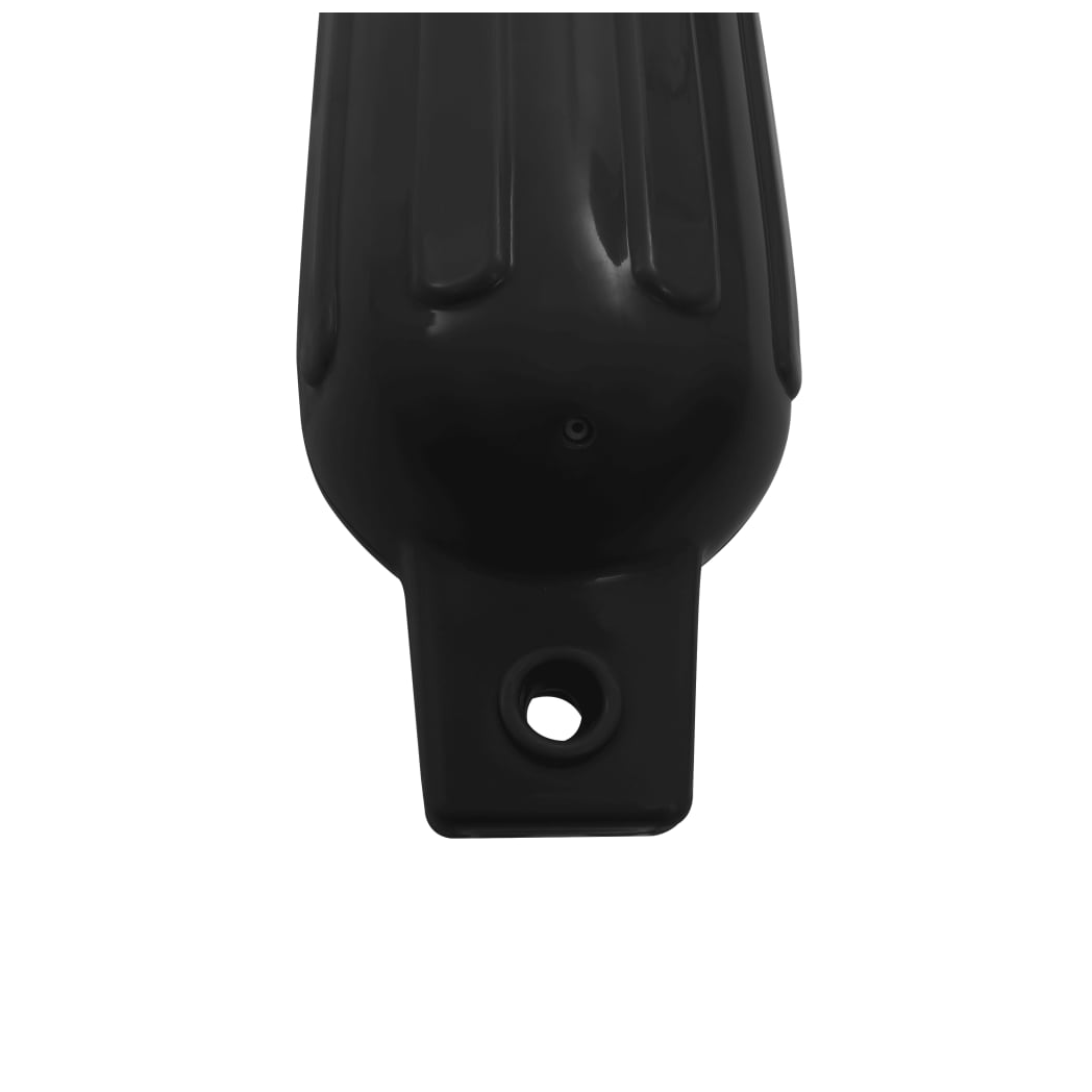 Boat Fender 4 pcs Black 41x11.5 cm PVC