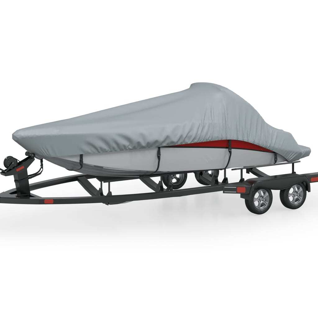 Boat Cover Grey Length 427-488 cm Width 173 cm