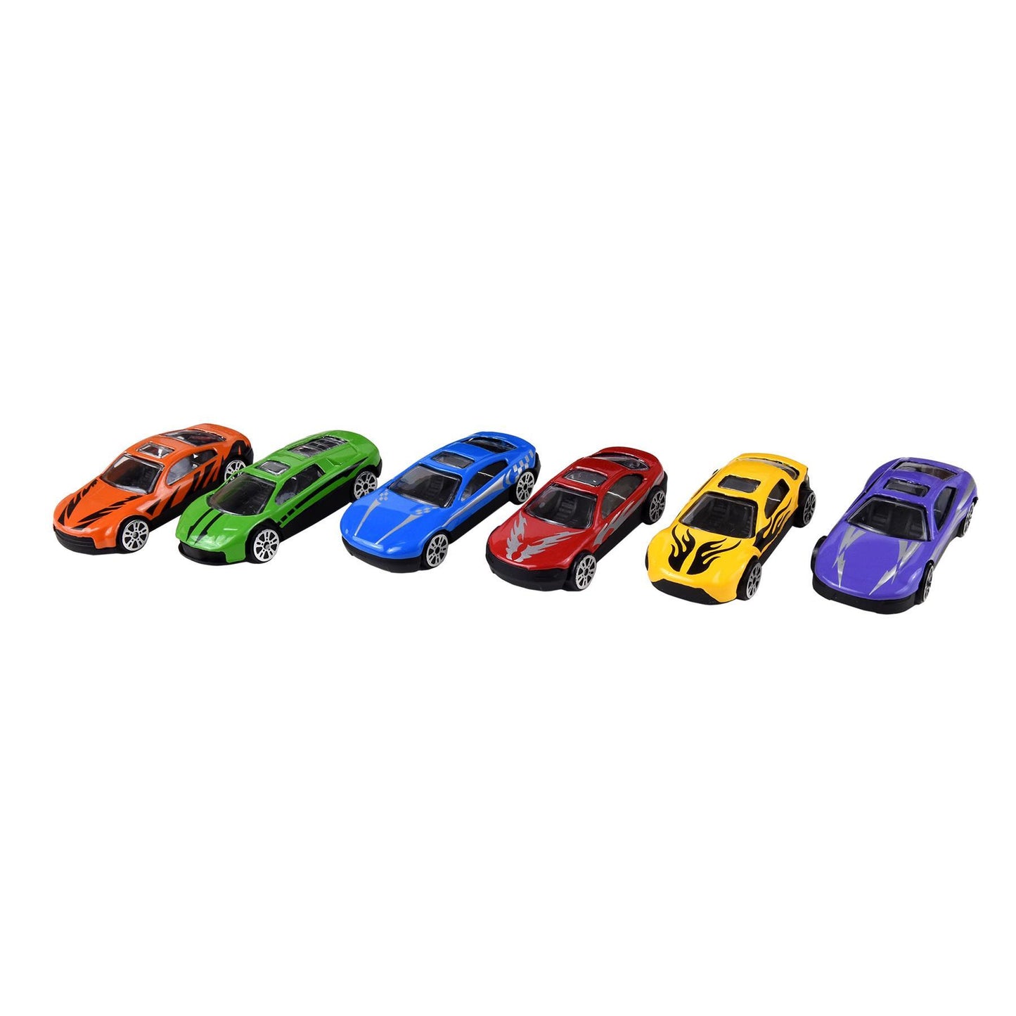 Soka Transport Carrier Truck Toy with 6 Colourful Mini Cars for Boys and Girls