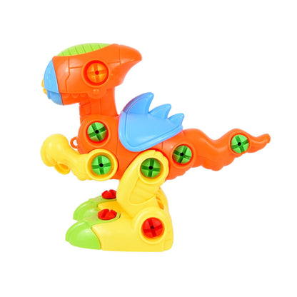 Soka Assemble Your Own Dinosaurs Toy Construction Set - Orange and Yellow