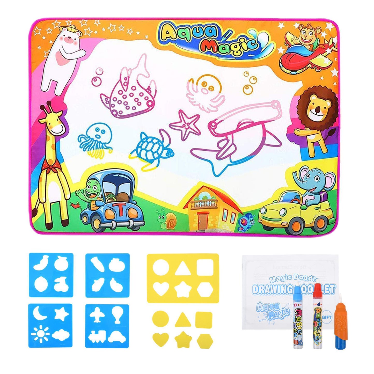 SOKA 86 X 57cm Doodle Drawing Mat, Drawing Handwriting Toys for Kids