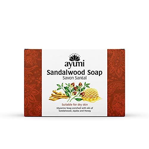 Ayumi Sandalwood & Jojoba Soap 100g